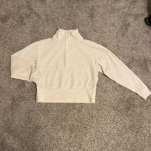 Prana Women's Cream Cowl Neck Sweater